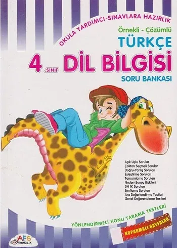 AFG 4.Sınıf DİLBİLGİSİ SORU BANKASI