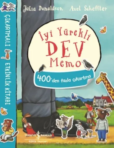 İyi Yürekli Dev Memo Çıkartmalı Etkinlik Kitabı; 400'den Fazla Çıkartma
