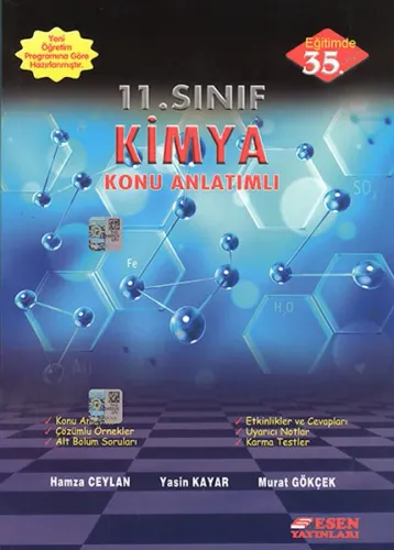 Esen Yayınları 11. Sınıf Kimya Konu Anlatımlı Esen