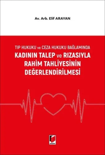 Kadının Talep ve Rızasıyla Rahim Tahliyesinin Değerlendirilmesi