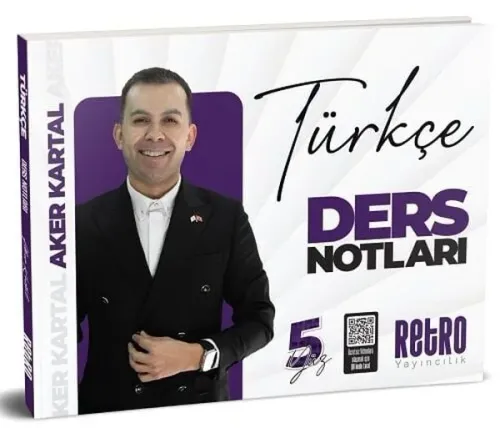 Retro Yayıncılık 2026 KPSS Türkçe 5 Yüz Ders Notları