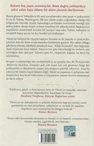 Bir Psikiyatristin Anıları Irvin D. Yalom Pegasus Yayıncılık %70 indir