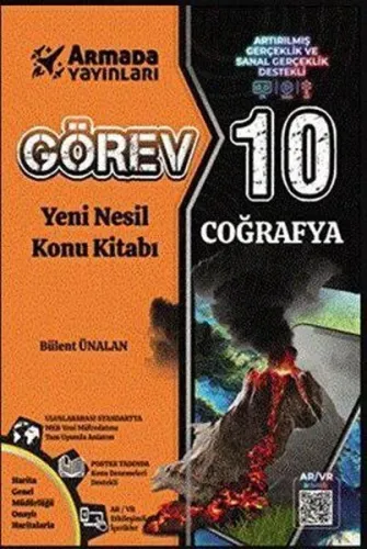 Armada Yayınları 10. Sınıf Görev Coğrafya Yeni Nesil Konu Kitabı