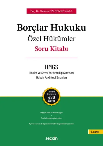 THEMIS – Borçlar Hukuku Özel Hükümler – Soru Kitabı