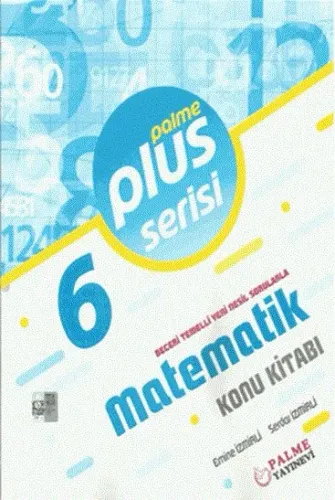 Palme Yayınları 6. Sınıf Matematik Plus Konu Kitabı