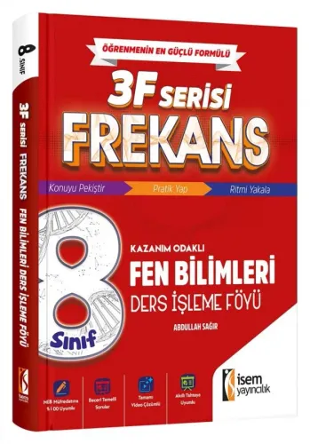 İSEM YAY. 8.SINIF FREKANS FEN BİLİMLERİ DERS İŞLEME FÖYÜ