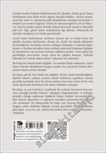 Genel Kamu Hukuku : Kuramsal Yaklaşım - 2024