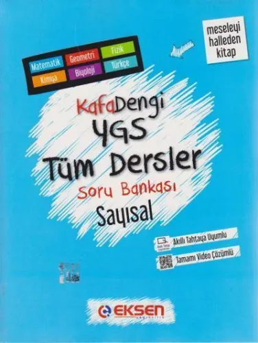 Eksen-Kafadengi YGS Tüm Dersler Soru Bankası Sayısal Kafa Dengi Yayınl