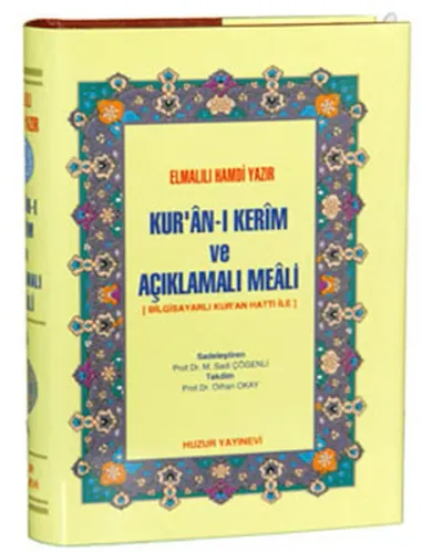 Kuran-ı Kerim ve Açıklamalı Meali - Cep Boy; Bilgisayar Hatlı
