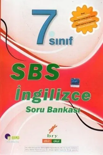 7. Sınıf SBS İngilizce Soru Bankası