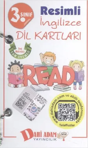3. Sınıf Resimli İngilizce Dil Kartları