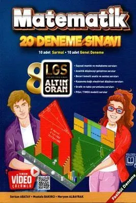 8. SINIF MATEMATİK 20 DENEME SINAVI BOREALİS YAYINLARI