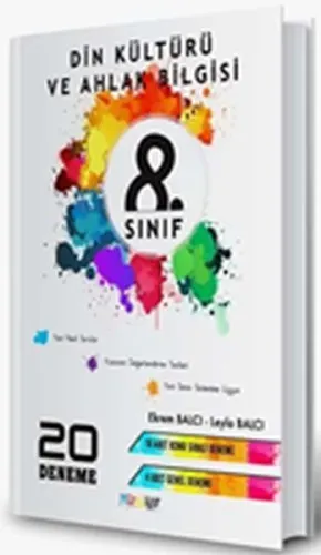 Mürekkep 8. Sınıf Din Kültürü ve Ahlak Bilgisi 20 Deneme