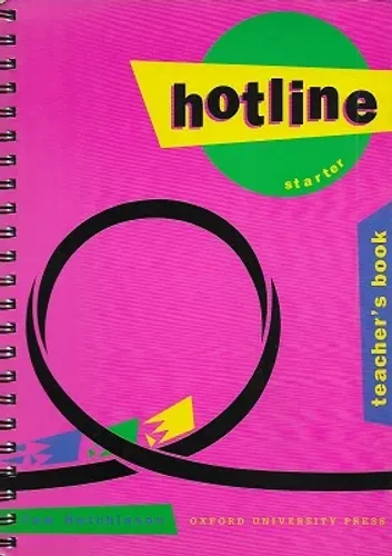 Hotline Starter Teacher's Book Workbook Oxford