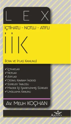 LEX İcra ve İflas Kanunu (İİK)