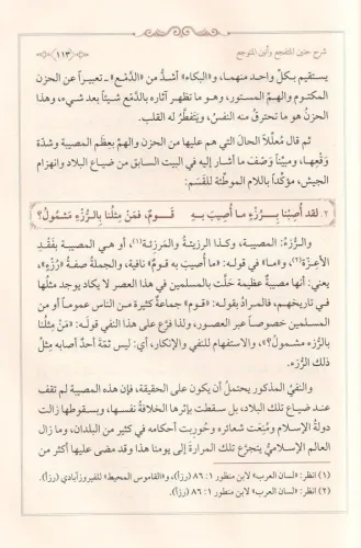 Şerhu Hanin el Mütefecci ve Enin el Mütevecci - شرح حنين المتفجِّع وأن