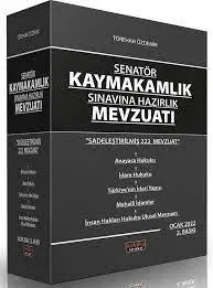 Kaymakamlık Sınavına Hazırlık Mevzuatı