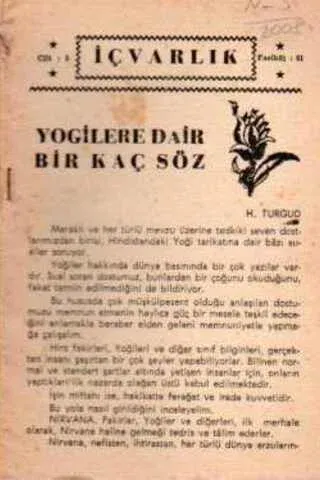 İç Varlık ( 38 Fasükül )