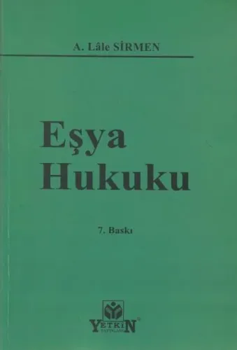 Eşya Hukuku