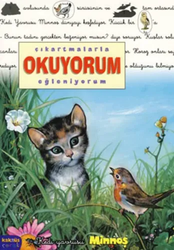 Çıkartmalarla Okuyorum Eğleniyorum; Kedi Yavrusu Minnoş