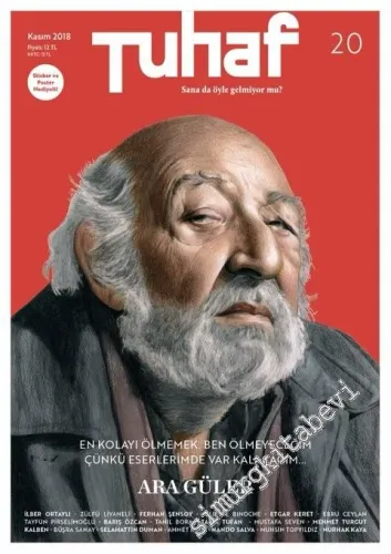 Tuhaf Dergi - Dosya: Ara Güler - Sayı: 20      Kasım