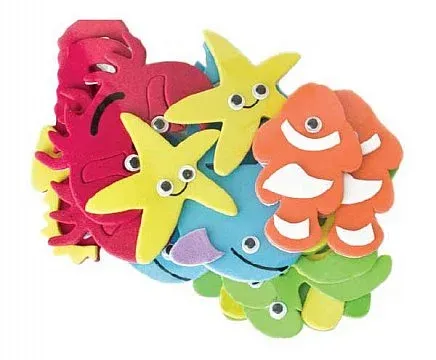 DOLPHIN KİDS ARTS"ST" EVA STİCKER