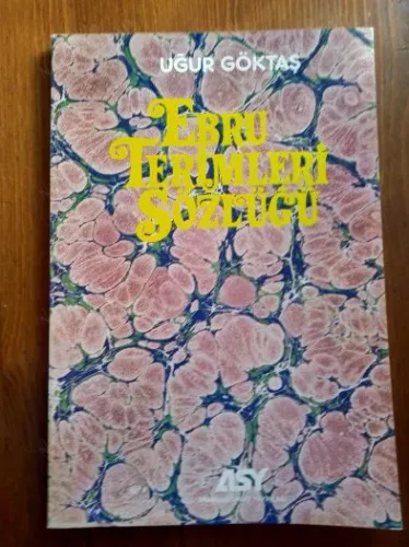 Ebru Terimleri Sözlüğü