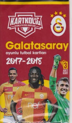 Galatasaray 2017-18 Sezon Kartkolig Taraftar Kartları - İADESİZ