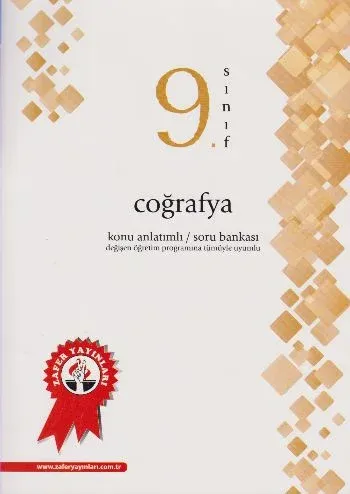 Zafer 9. Sınıf Coğrafya Konu Anlatımlı Soru Bankası-YENİ