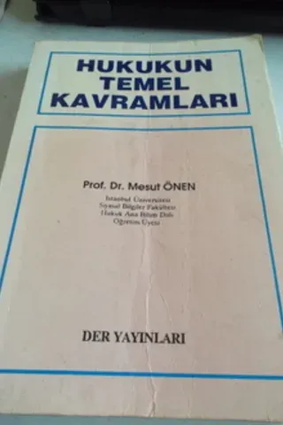 Hukukun Temel Kavramları