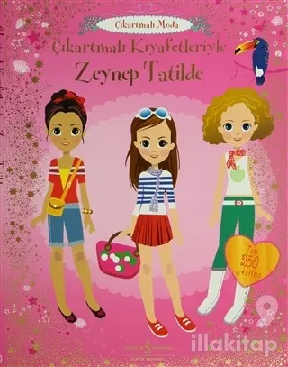 Çıkartmalı Kıyafetleriyle Zeynep Tatilde