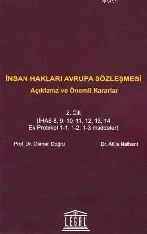 İnsan Hakları Avrupa Sözleşmesi 2. Cilt