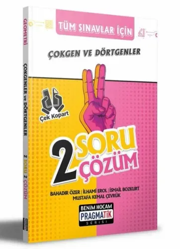 2022 Tüm Sınavlar İçin Çokgen ve Dörtgenler 2 Soru 2 Çözüm Fasikülü;Pragmatik Serisi