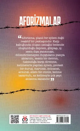 Aforizmalar - GKA Yıldıray Öztürk Aforizmalar - GKA Yıldıray Öztürk