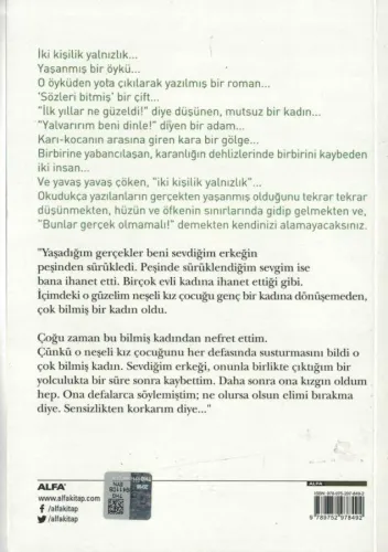 İki Kişilik Yalnızlık Sinan Akyüz Alfa Yayınları %47 indirimli