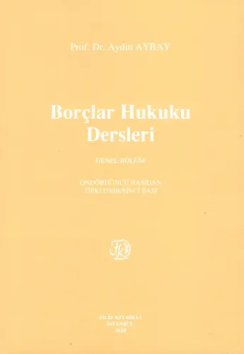 Borçlar Hukuku Dersleri