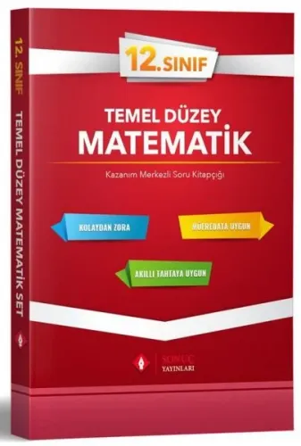 12.sınıf Temel Düzey Matematik Tek Kitap Sonuç Yayınları