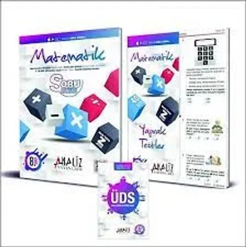 Analiz - 8. Sınıf Matematik Soru Bankası + Yaprak Test + Ünite Değerlendirme Sınavı 8'Li
