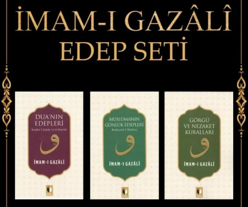 İmam Gazali Edeb Seti 3 Kitap | benlikitap.com