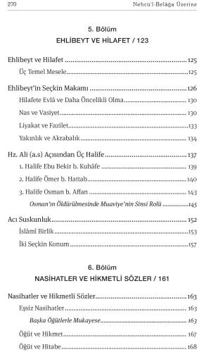Nehcü'l Belâğa Üzerine Murtaza Mutahhari