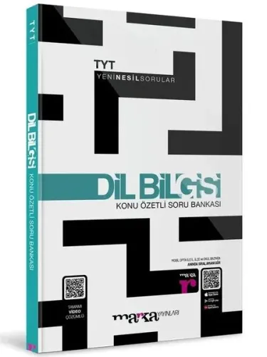 Marka Yayınları 2022 TYT Dil Bilgisi Konu Özetli Yeni Nesil Soru Bankası Tamamı Video Çözümlü