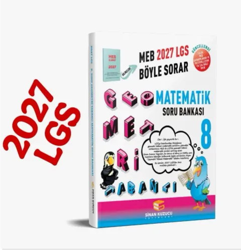 8. Sınıf 2027 Meb Böyle Sorar GEOMETRİ TABANLI MATEMATİK Soru Bankası