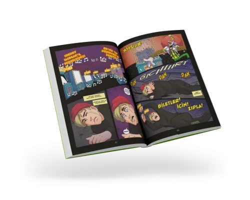 Fazbear`in Korkunç Tipleri Grafik Roman Serisi 5 - Olimpos Yayınları K