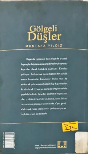 Gölgeli Düşler Mustafa Yıldız İlke Yayınları