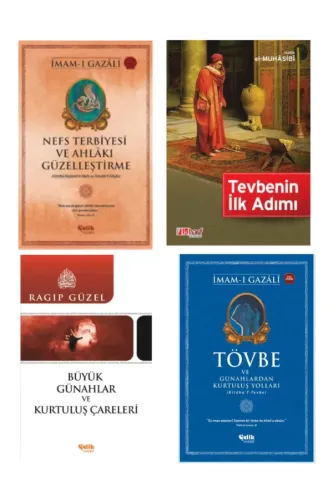 Nefs Terbiyesi - Tevbenin İlk Adımı - Büyük Günahlar ve Kurtuluş Çareleri - Tövbe 4'lü Set