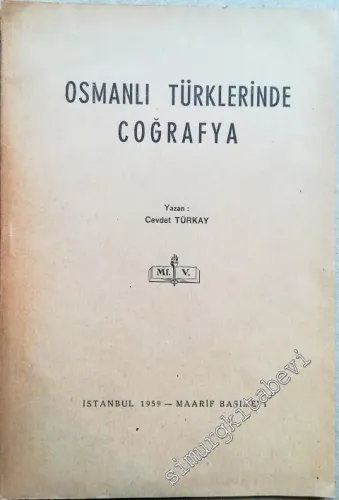 Osmanlı Türklerinde Coğrafya -