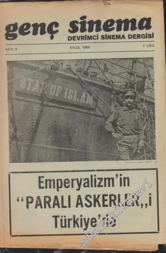 Genç Sinema: Devrimci Sinema Dergisi - Sayı: 9; Yıl: 1; Eylül 1969
