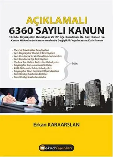 Açıklamalı 6360 Sayılı Kanun