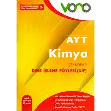 VONO AYT KİMYA DERS İŞLEME FÖYLERİ (DİF)