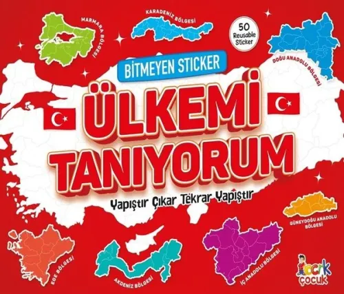 Ülkemi Tanıyorum - Bitmeyen Sticker
